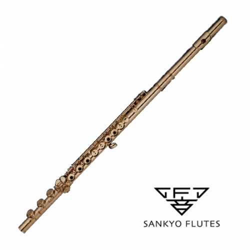 [Sankyo] 산쿄플룻/플루트 14K-5 올골드 Sankyo Gold 14K-5 (All Gold)